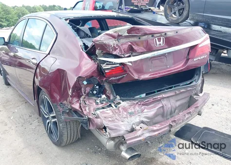 2017 Honda Accord Sport from USA, damaged, VIN 1HGCR2F55HA067721